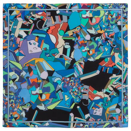 Павловопосадский платок В лабиринте снов 10061-13