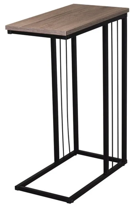 Стол компьютерный BRABIX LOFT CT-002 коричневый/черный