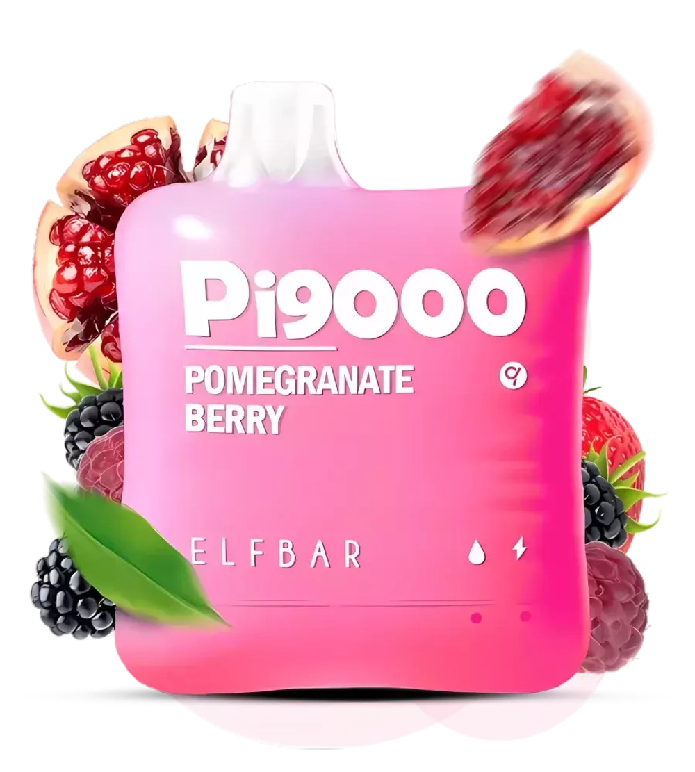 Elf Bar Pi9000 - Pomegranate Berry (5% nic)