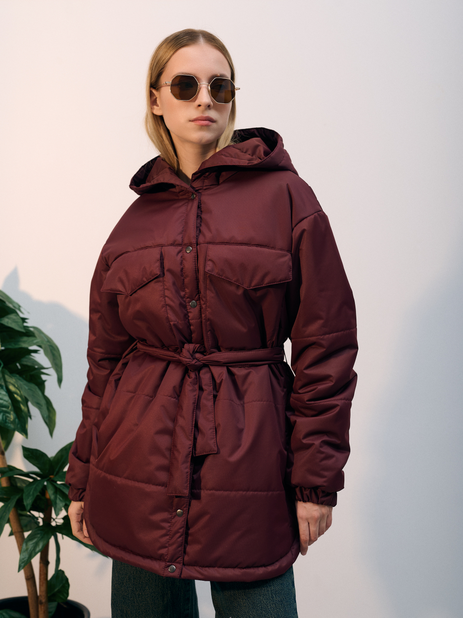 Куртка демисезонная "Эмми" бордо