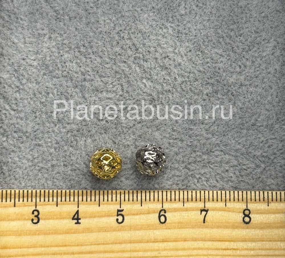 Бусины люкс (Корея) ажурная 0022
