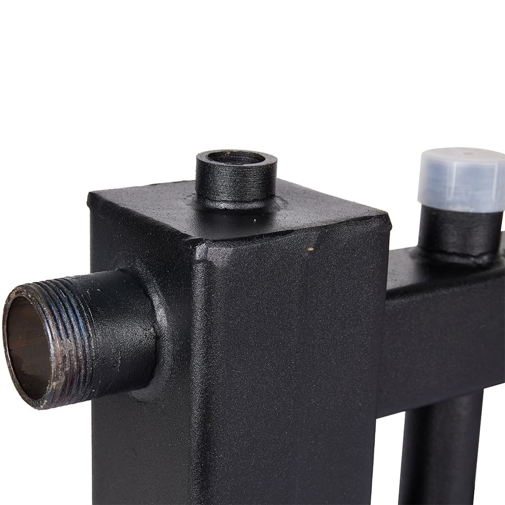 Коллектор с гидравлической стрелкой ROMMER - 1"1/4 НР на 2+1+1 контур 1" НР (до 60 кВт)