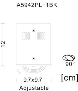 Точечный накладной светильник Arte Lamp