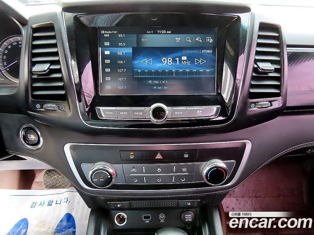 KG Mobility (Ssangyong) Rexton Sports KHAN Дизель 2.2 4WD (10.2019)