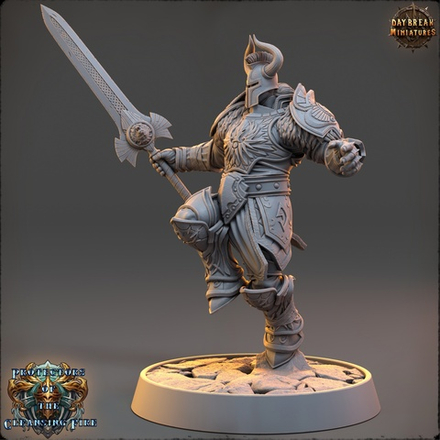 Frontknight Morgan Shadowspark - The Protectors of the Cleansing Fire