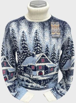 Pulltonic из шерсти и кашемира "Зимовье" Размеры (50-54)