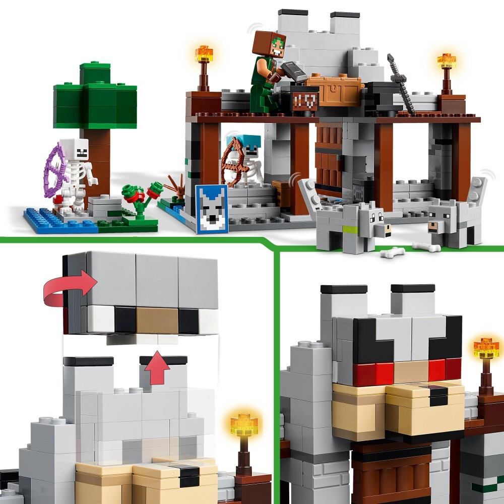 LEGO Minecraft - Волчья крепость 21261 / артикул   21261  / GTIN 5702017583372