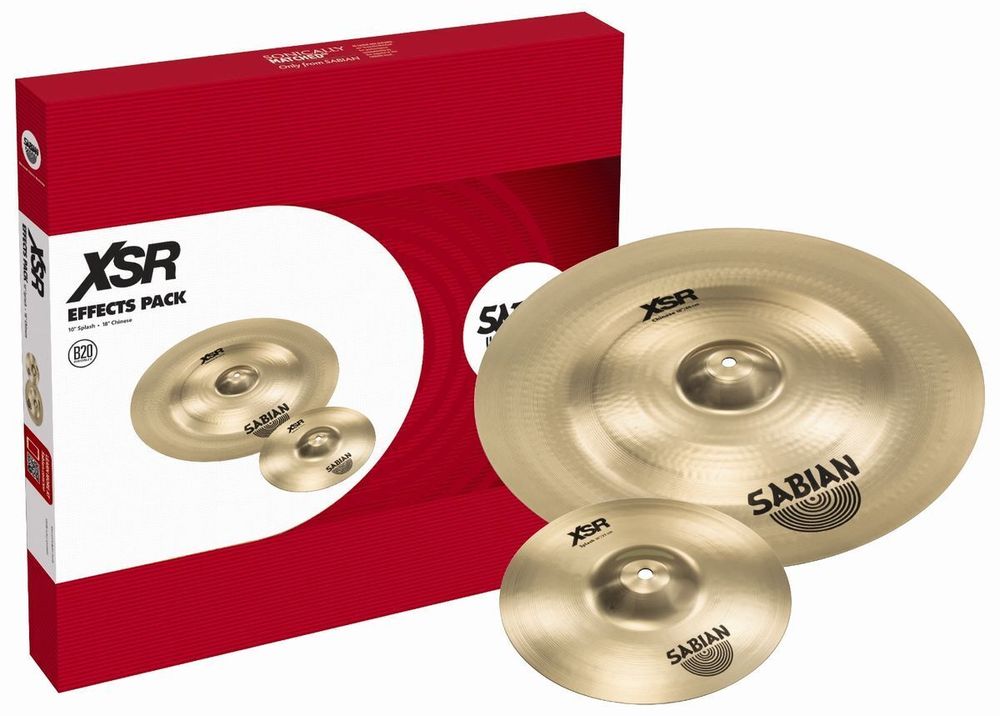 Набор Тарелок (10&quot; Splash, 18&quot; Chinese) Sabian Xsr Effects Pack