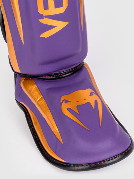 Щитки Venum Elite Violet/Black/Copper
