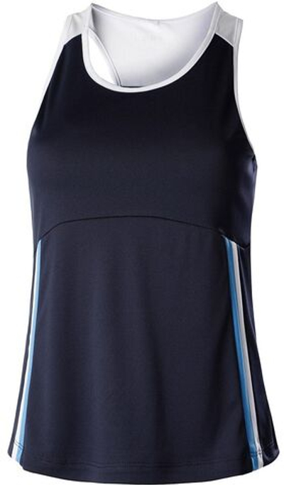 Футболка для девочки теннисная Fila Top Jasmine Girls - peacoat