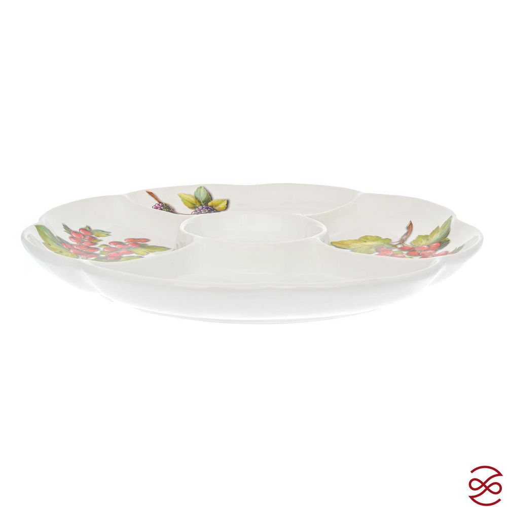 Менажница NUOVA CER Лесные ягоды 34.5см