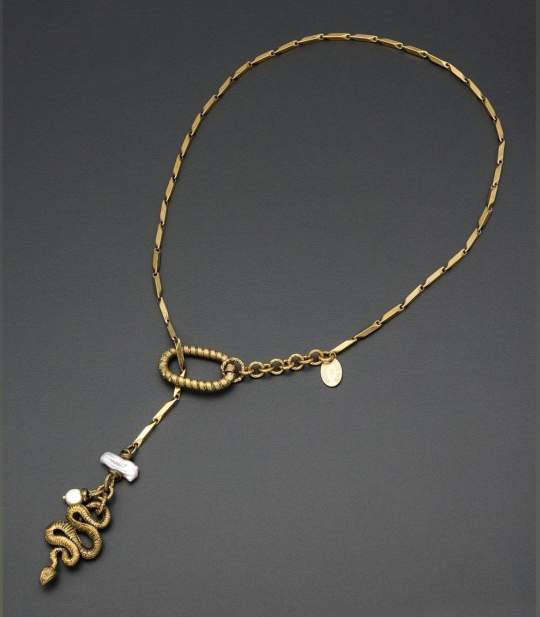 HMG 1335  Колье галстук с  подвеской mix арт.2350