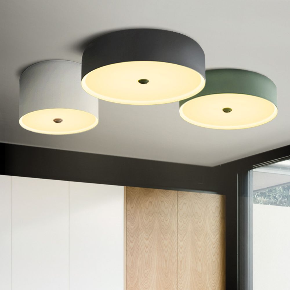 Потолочный Светильник Cylinder A White By Imperiumloft