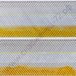 Гвозди отделочные финишные 15GA тип DA1545 с цинковым покрытием, угол наклона 34 градуса, 1,8 х 50 мм 500 шт. AERO