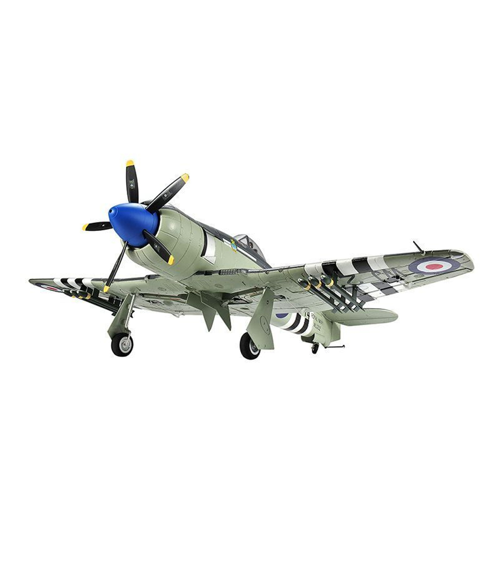 Радиоуправляемый самолет Top RC SEA FURY зеленый 1200мм PNP