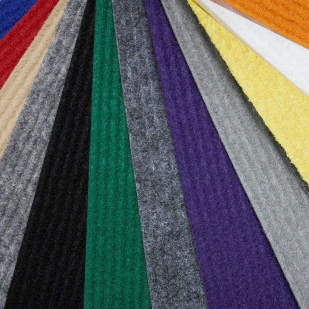 Полотно нетканое иглопробивное Экспоплей бирюзовый с защитной пленкой, ширина 2м, рулон 100 кв.м