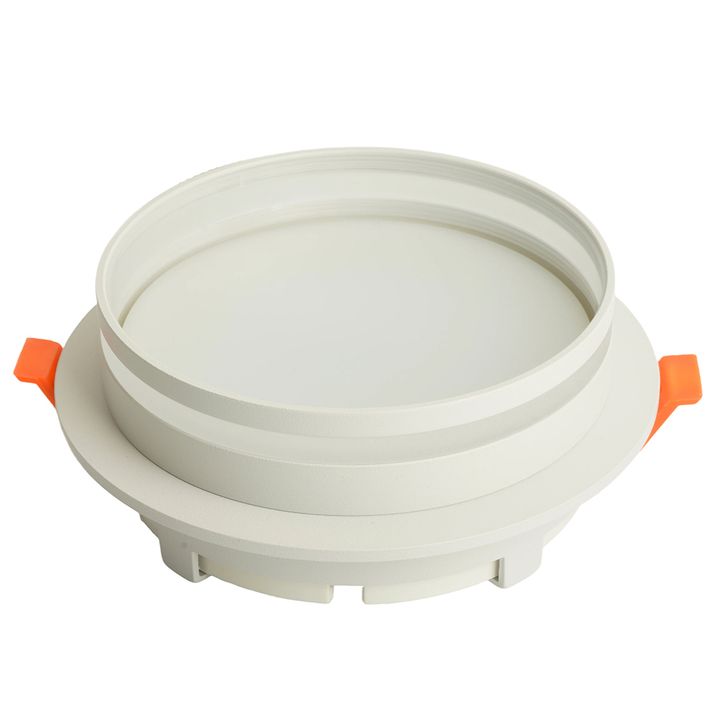 Светильник встраиваемый Feron DL702 LUNA потолочный GX70 белый круг 51097