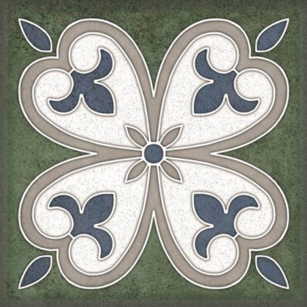 Настенная плитка SMALTO DECOR 4 VERDE