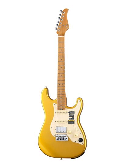 Электрогитара с встроенным процессором, золотистая, GTRS S801-Standard-801-GD