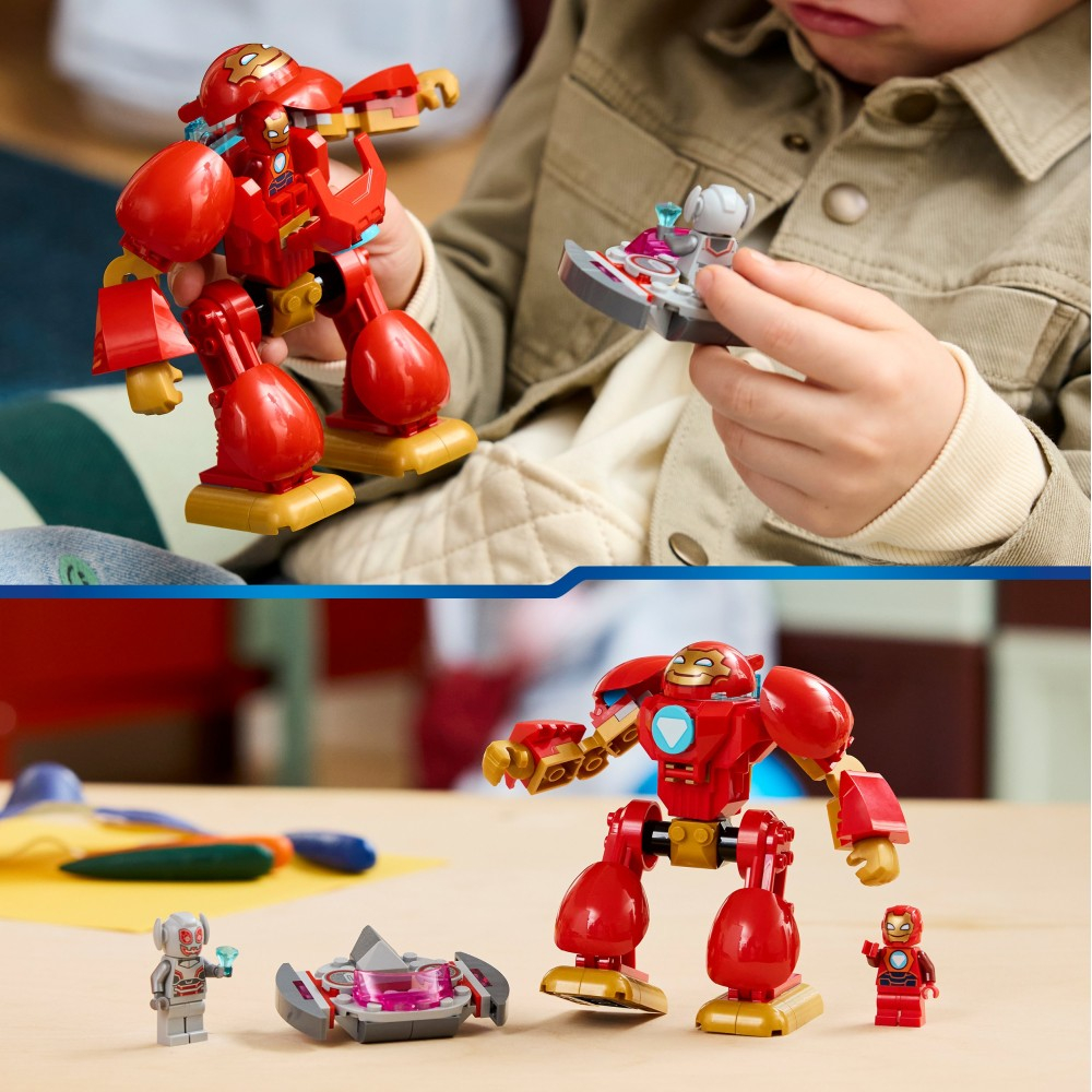 Конструктор LEGO Marvel Альтрон против Железного человека 11209 | LEGO Marvel Ultron vs. Iron Man | набор 96 деталей 4+