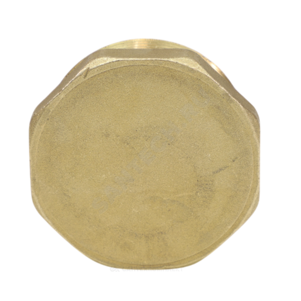 Заглушка латунь Ду 50 (2") НР VALFEX VF.583.L.200