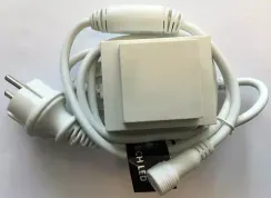 Трансформатор 60W, 1.5 м, белый провод, Rich LED (RL-220AC/DC24-60W-W)
