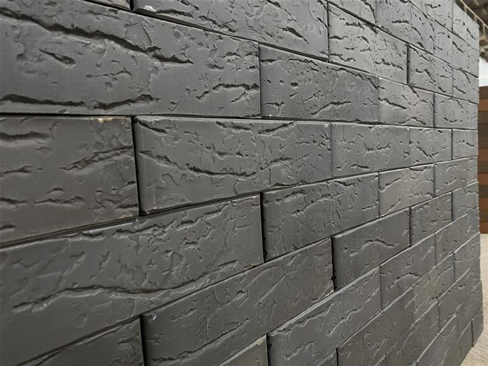 Кирпич Вышневолоцкая керамика Графит Бук, 1 НФ
