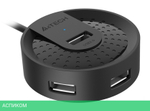 USB-хаб A4Tech HUB-20 черный
