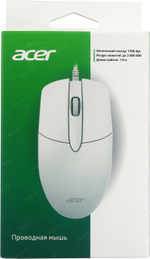 Acer Optical Mouse OMW300 <ZL.MCECC.01V>  (RTL)  USB 3btn+Roll