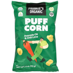 Frankie's Organic, Puff Corn, масло авокадо и лайм чили, 113 г (4 унции)