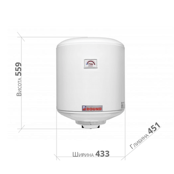 Бойлер ATLANTIC ROUND VMR 50