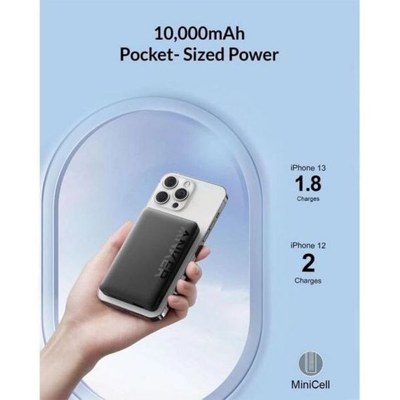 Внешний аккумулятор Anker 334 Maggo Powercore 10K (A1642H11) черный