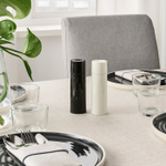 Набор мельниц для специй IKEA BARNASINNE (БАРНАСИННЕ ), Черный / белый, 14 см, 2 шт