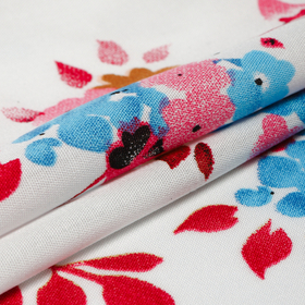 Ткань Штапель 90 г/м² 100% вискоза шир.145 см цв.04 белый