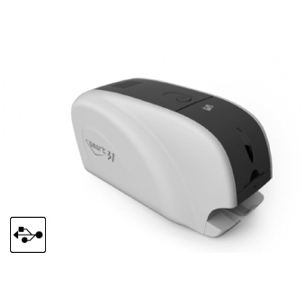 Принтер для печати на пластиковых картах SMART 31 SINGLE SIDE USB