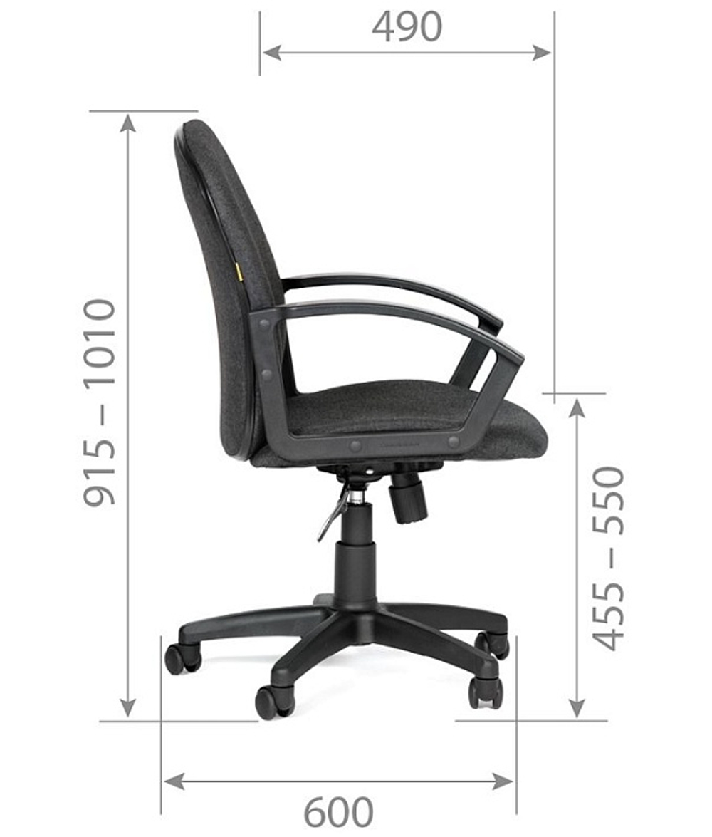 Офисное кресло CHAIRMAN 681, ткань