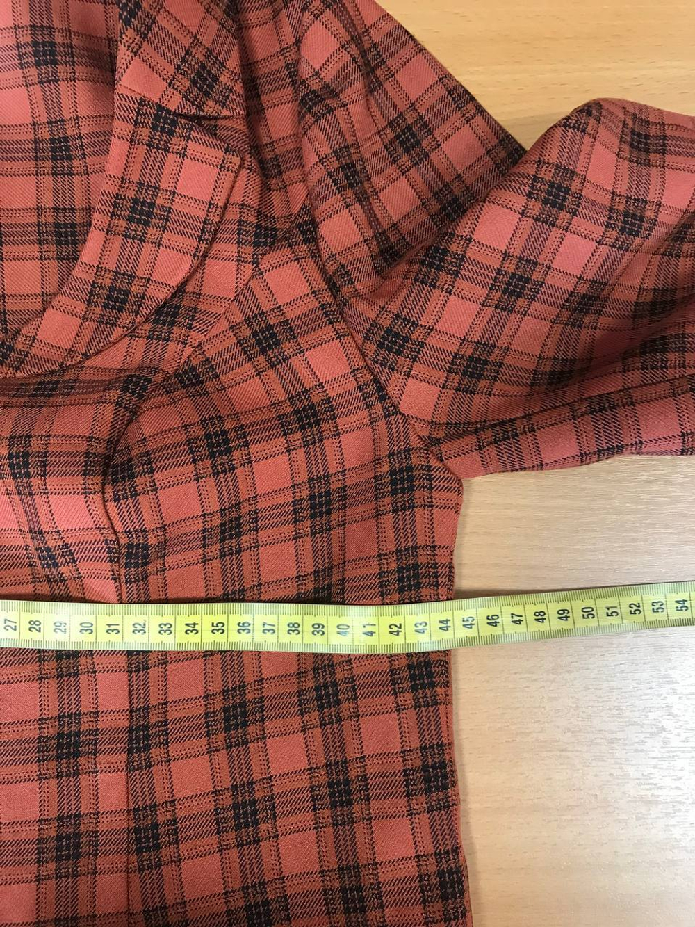 Костюм в клетку, визуально на 42/44 размер