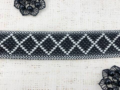 Тесьма жаккард, ш. 4 см
