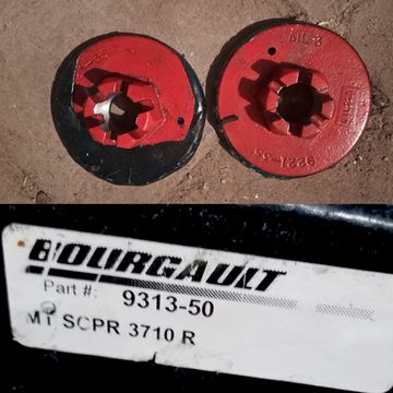 Отбойная пластина для семян, тестовый адаптер для жгута проводов, наперстковый кабель BOURGAULT