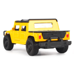 Модель ин. мет. "Hummer H1 пикап" 12см. открыв. двери, желтый, коробка SB-18-09-H1-N(Y)-WB (Технопарк)