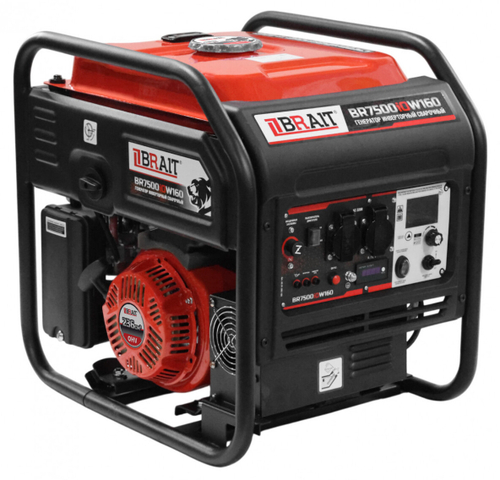 Генератор бензин. инверторный сварочный BR7500iOW160 (5/5/5кВт, бак 15л)