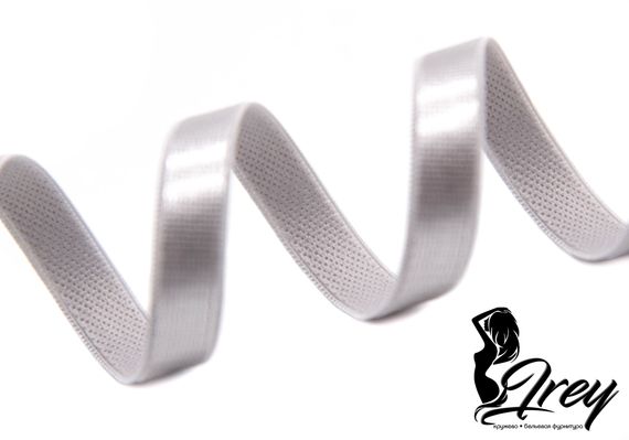 166 Бретель глянец 10 мм Греция, серый 166