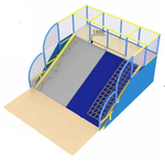 Скалодром-вулкан с горкой (6,65*4,9*3,1 м.)