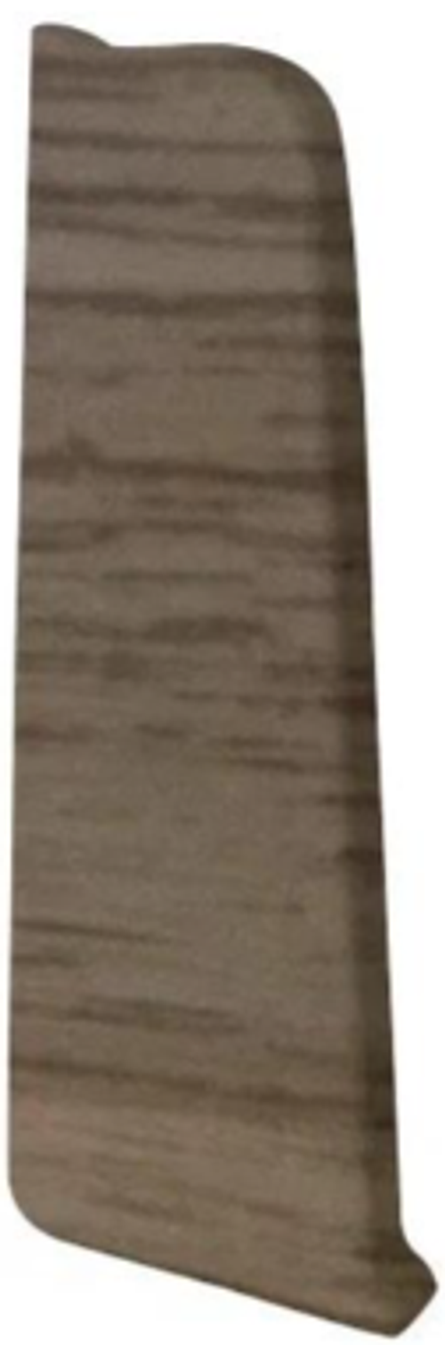 Заглушка для плинтуса левая ПВХ 70мм 7016