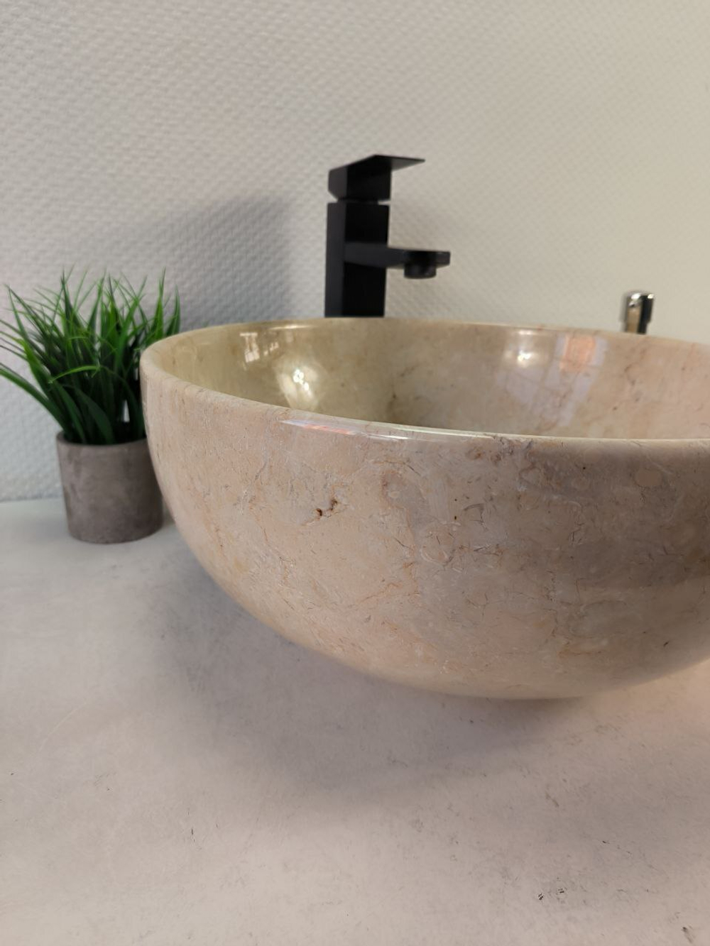 Раковина из мрамора Bowl Cream Smal BM-60348 40*40*17