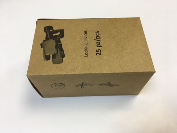 Замки DEC MULTICLAMPS для металлических хомутов из оцинкованной стали (Нидерланды) 25 штук в упаковке