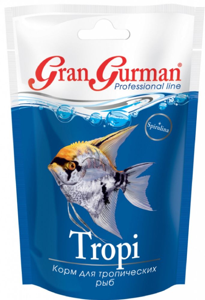 Gran Gurman корм для тропических рыб &quot;Tropi&quot;, 30 г