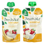 Beech-Nut, Завтрак, разнообразный набор, от 12 месяцев, 9 пакетиков, 99 г (3,5 унции)