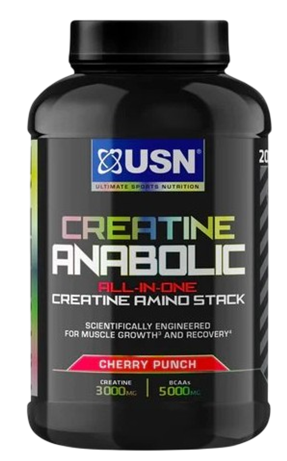 USN Creatine Anabolic 900 грамм , Креатин с транспортом Вишневый пунш !!!Срок 06.2025