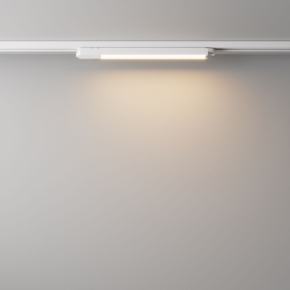 Трековый однофазный светодиодный светильник Maytoni Unity BASIS TR000-1-12W3K-W